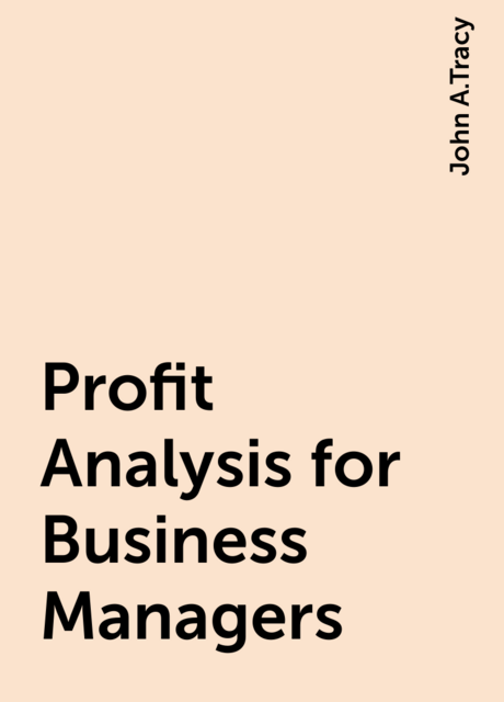 Profit Analysis for Business Managers