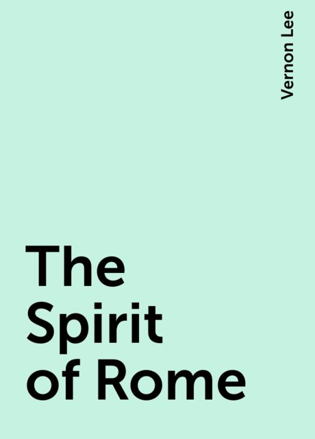 The Spirit of Rome