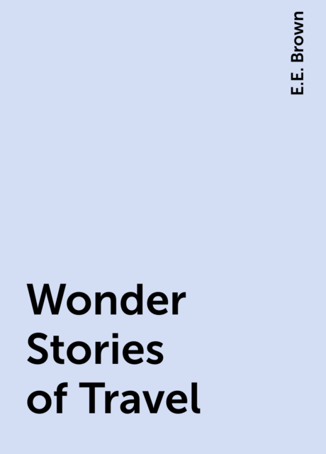 Wonder Stories of Travel