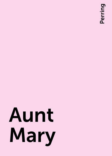 Aunt Mary