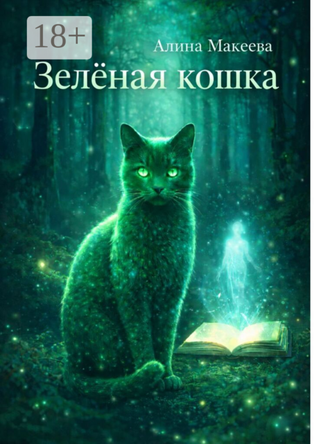Зеленая кошка