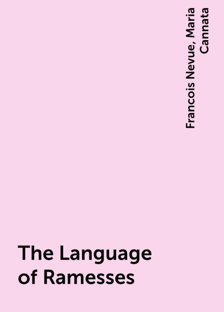 The Language of Ramesses
