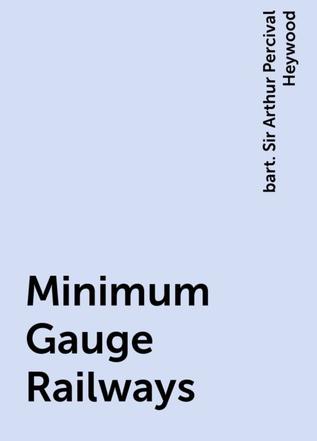 Minimum Gauge Railways