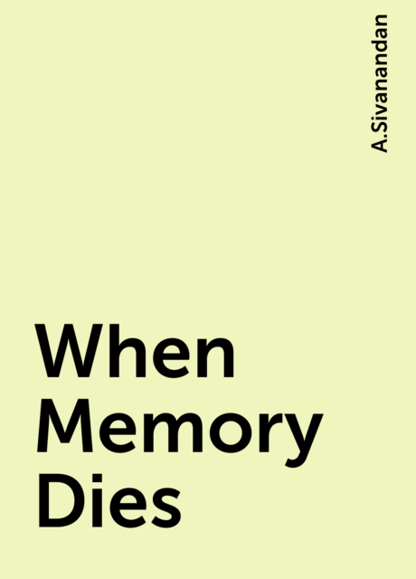When Memory Dies