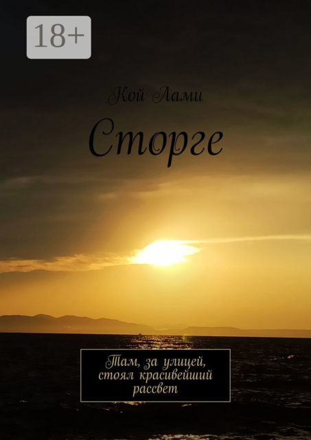 Сторге. Там, за улицей, стоял красивейший рассвет