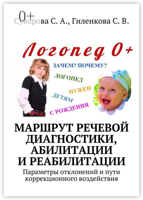 Маршрут речевой диагностики, абилитации и реабилитации. Параметры отклонений и пути коррекционного воздействия, С.А. Суворова, С.В. Гиленкова