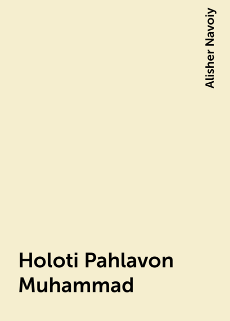 Holoti Pahlavon Muhammad