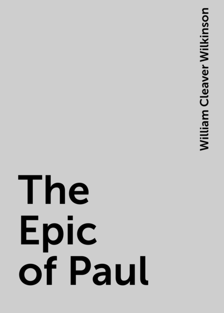 The Epic of Paul