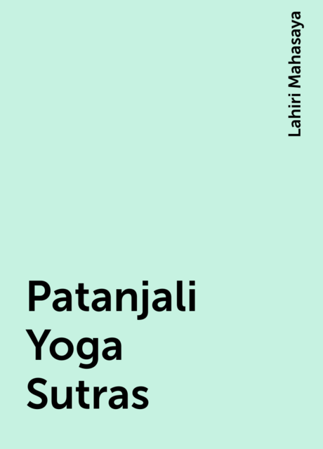 Patanjali Yoga Sutras