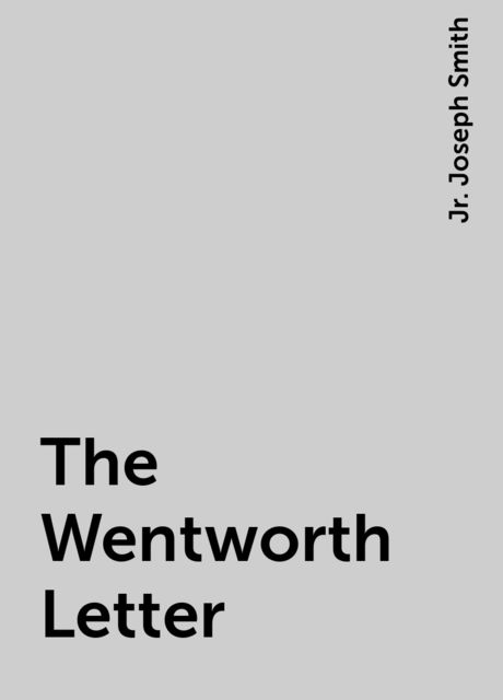 The Wentworth Letter