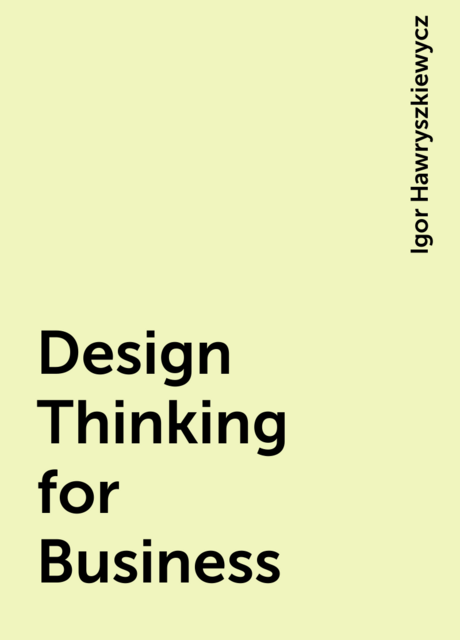 Design Thinking for Business