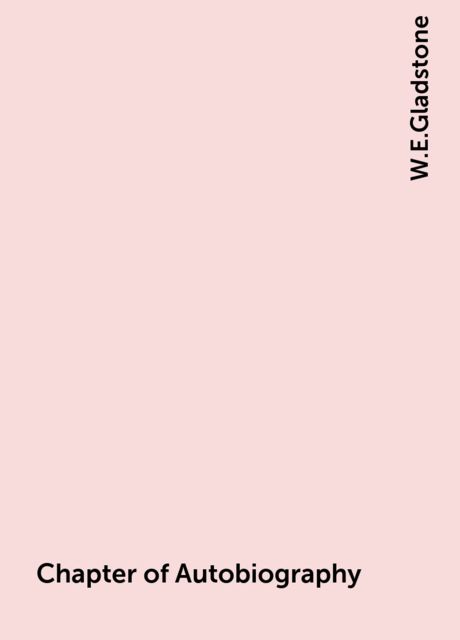 Chapter of Autobiography