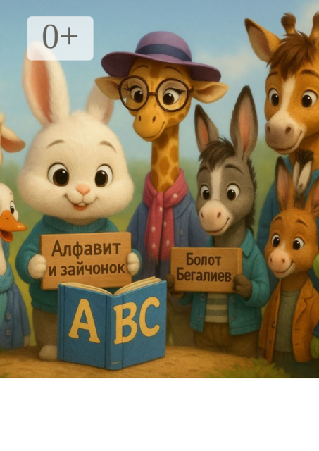 Алфавит и зайчонок. Добрая сказка для обучения буквам