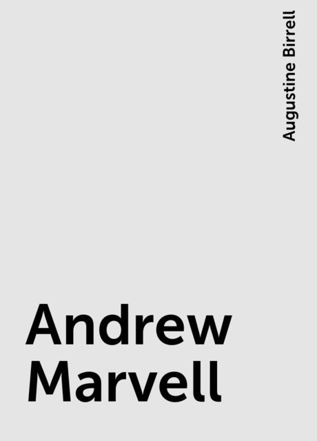 Andrew Marvell