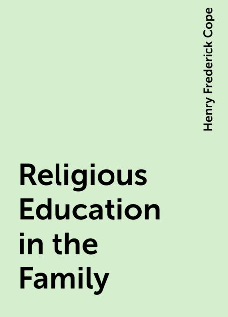 Religious Education in the Family