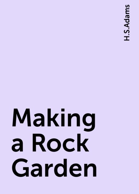 Making a Rock Garden