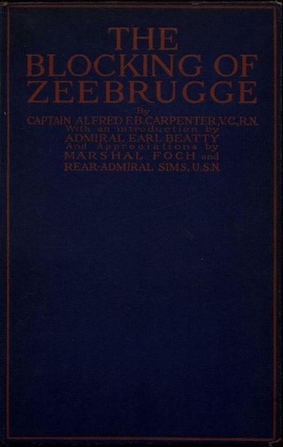 The Blocking of Zeebrugge