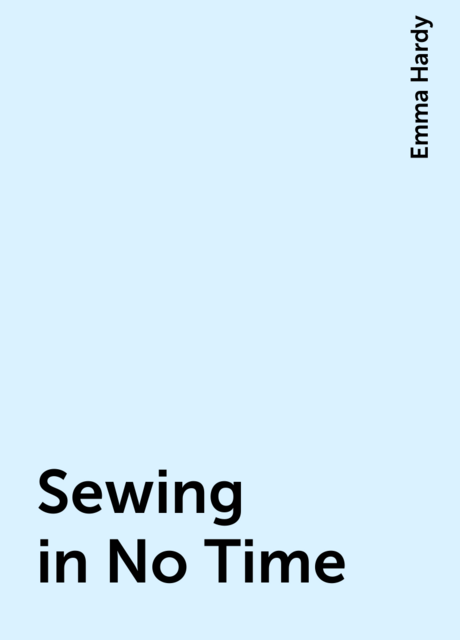 Sewing in No Time