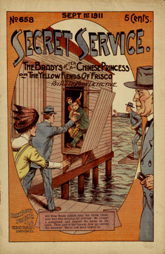 The Bradys After a Chinese Princess; Or, The Yellow Fiends of 'Frisco
