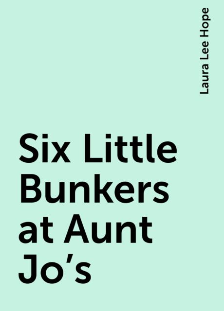 Six Little Bunkers at Aunt Jo's