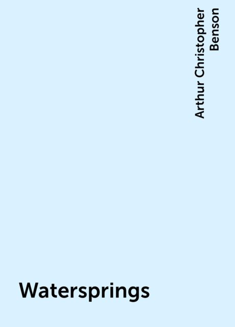 Watersprings