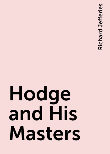 Hodge and His Masters