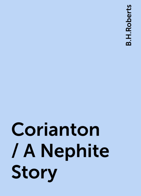 Corianton / A Nephite Story