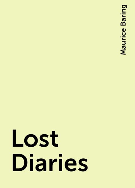 Lost Diaries