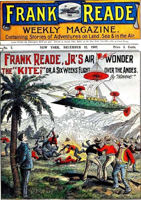 Frank Reade Jr.'s Air Wonder, The “Kite”; Or, A Six Weeks' Flight Over The Andes