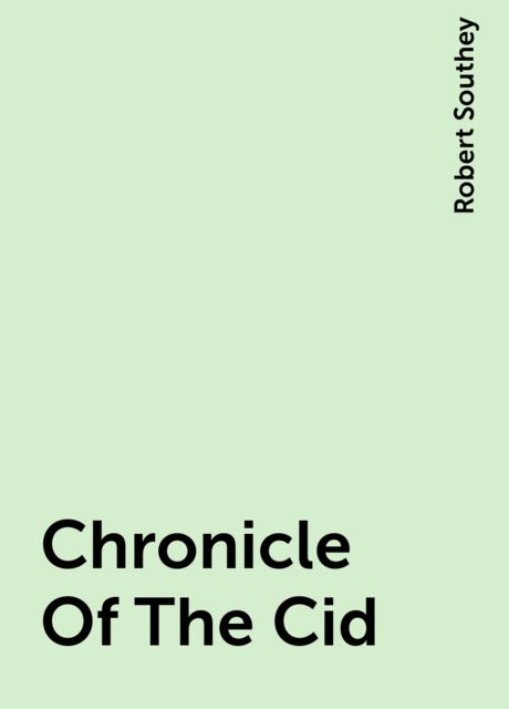 Chronicle of the Cid