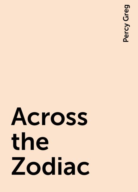 Across the Zodiac