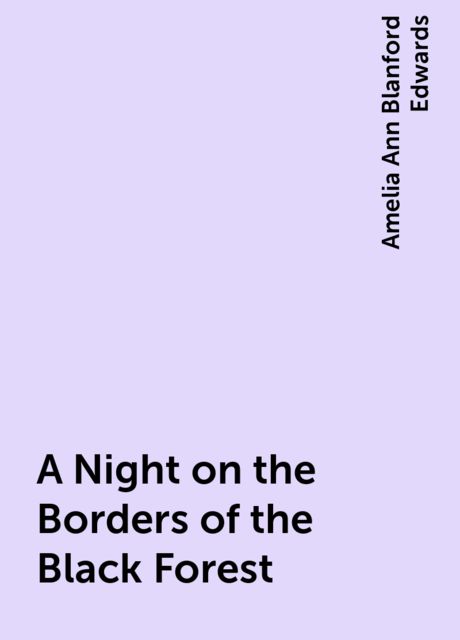 A Night on the Borders of the Black Forest