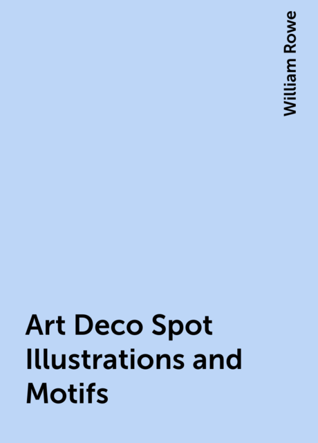 Art Deco Spot Illustrations and Motifs