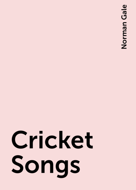 Cricket Songs