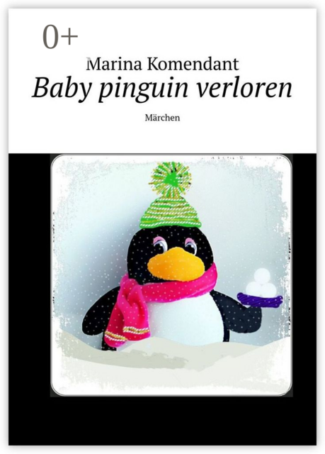 Baby pinguin verloren. Märchen