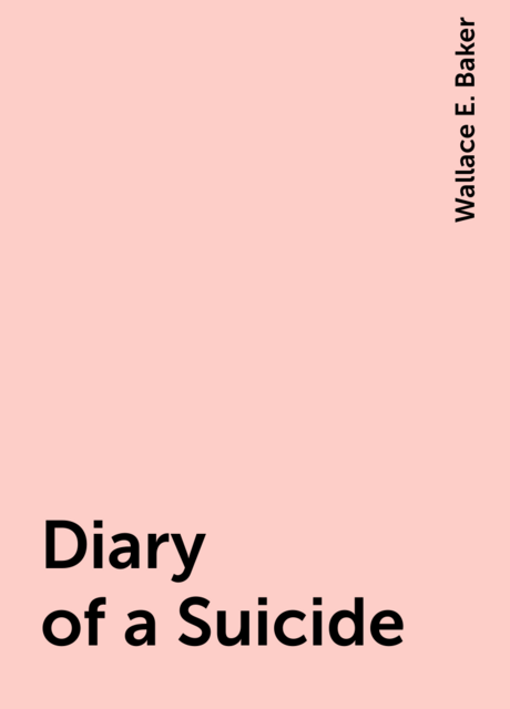Diary of a Suicide