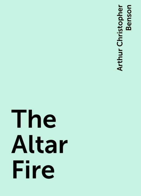 The Altar Fire
