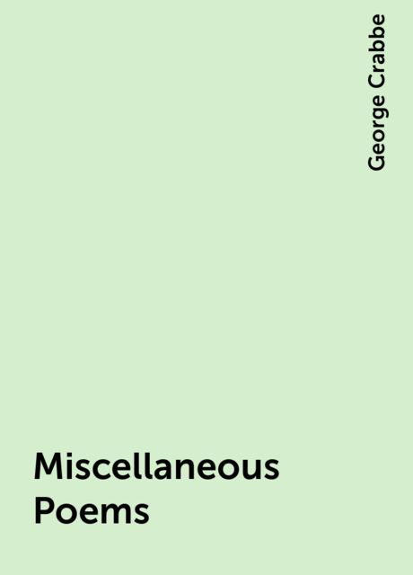 Miscellaneous Poems