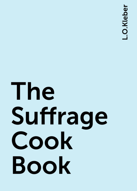 The Suffrage Cook Book