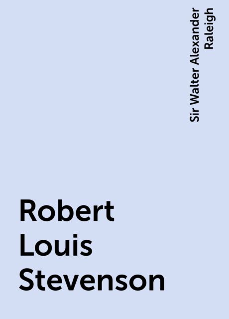 Robert Louis Stevenson