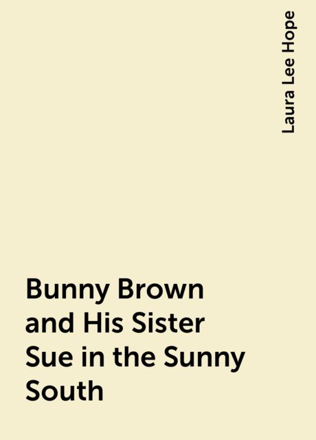 Bunny Brown and His Sister Sue in the Sunny South