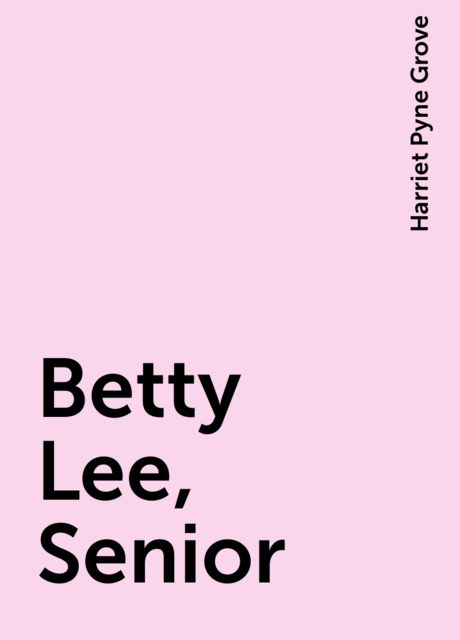 Betty Lee, Senior
