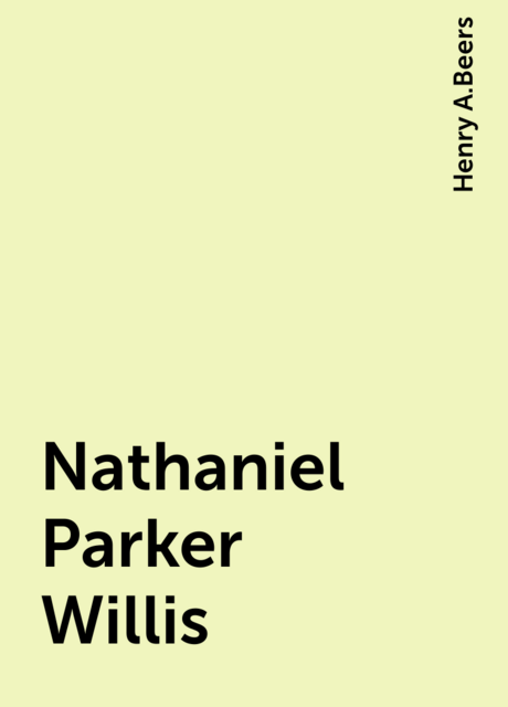 Nathaniel Parker Willis