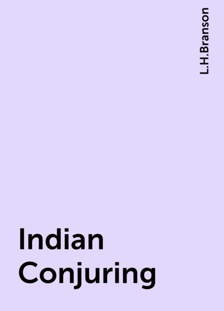 Indian Conjuring