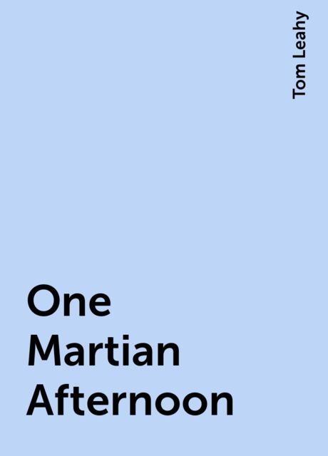 One Martian Afternoon