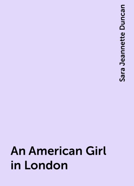 An American Girl in London