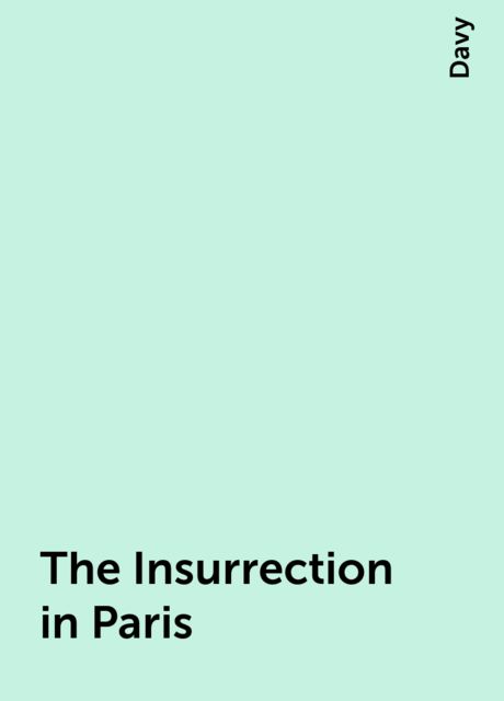 The Insurrection in Paris