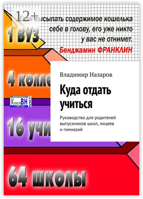 Куда отдать учиться. Руководство для родителей выпускников школ, лицеев и гимназий