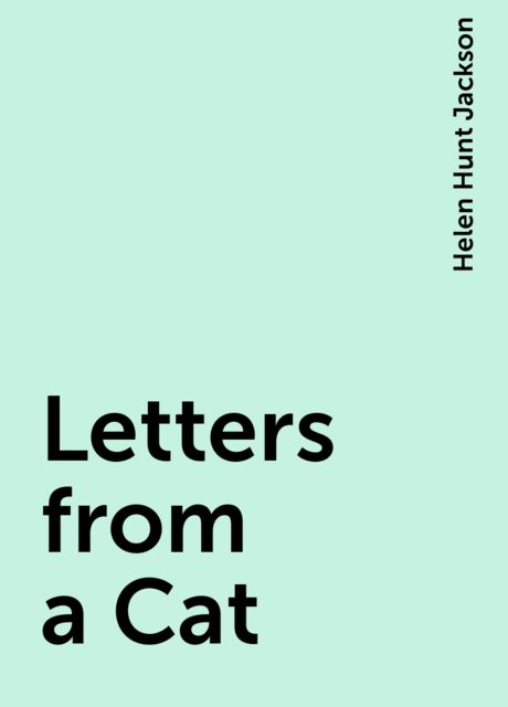 Letters from a Cat