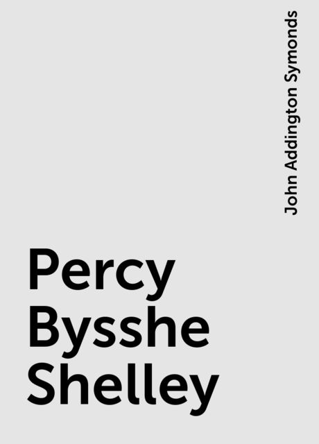 Percy Bysshe Shelley